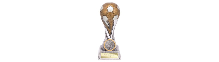 TEMPEST FOOTBALL TROPHY - 4 SIZES - 15CM TO 25CM TEMPEST FOOTBALL TROPHY - 4 SIZES - 15CM TO 25CM